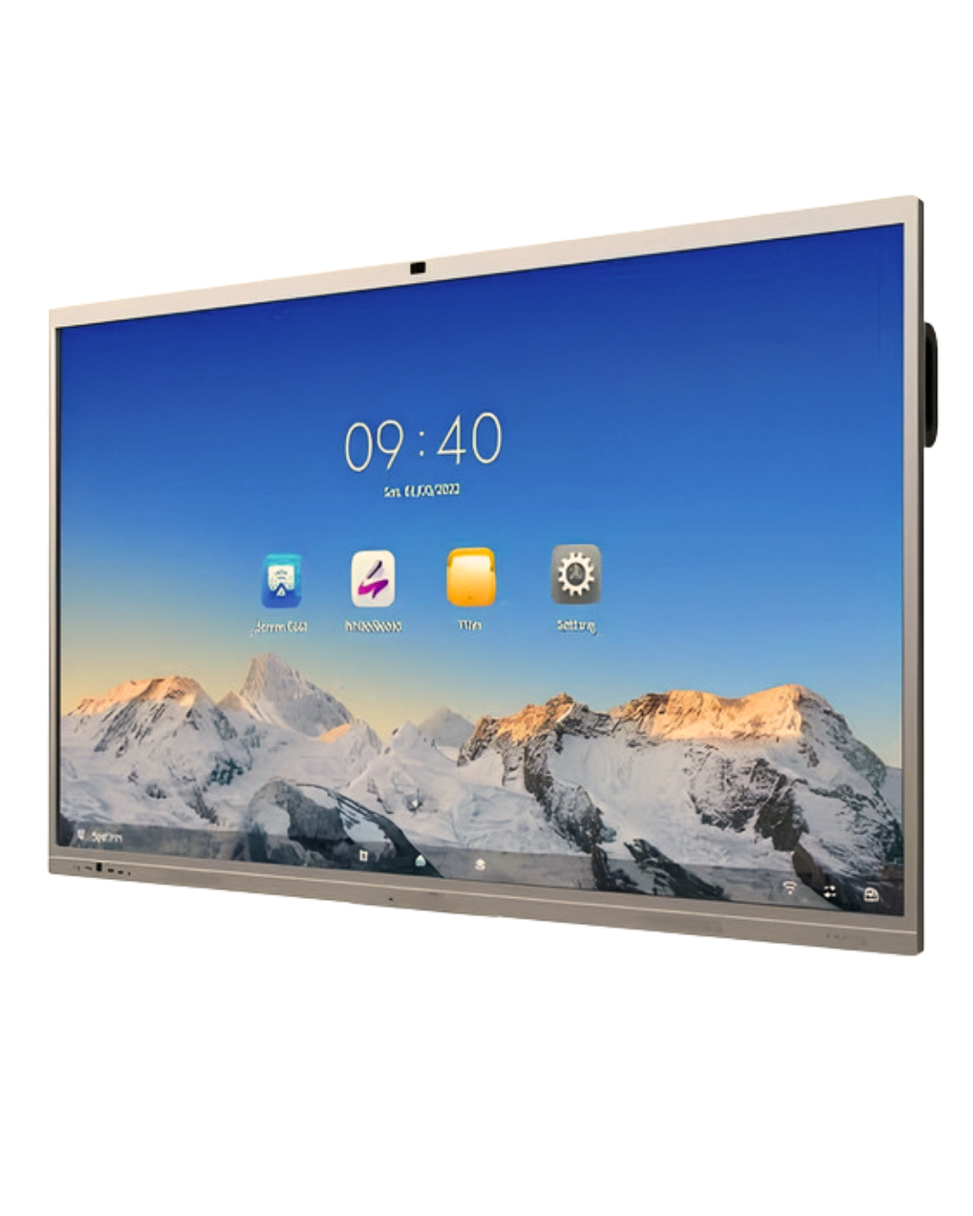 Tela interativa BenQ de 65 polegadas